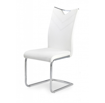 Jedálenská stolička K224, biela