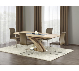 Jedálenský stôl SANDOR, dub sonoma