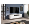 TV komoda Asha, biely lesk