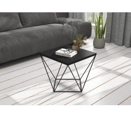 Konferenčný stolík DIANA 50x50 Čierny+Čierny