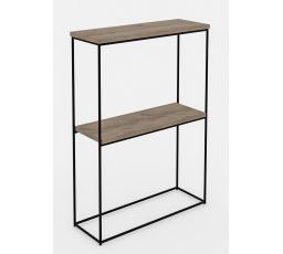 Konzola Velo Čierna+Sonoma