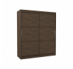 Posuvná skriňa LINCOLN 180 Choco+Choco