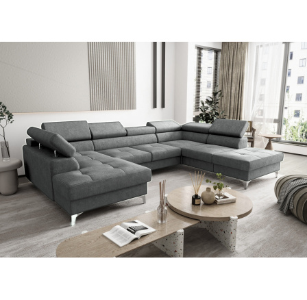 Rohová sedacia súprava TOSCANIA MAX II 170x350x220 sivá MY 85 - Rýchle doručenie