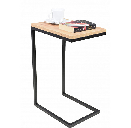 Odkladací stolík Loft – v rôznych farbách – dub Artisan, čierny mat