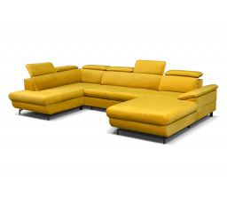 Rohová sedacia súprava LOFT UP+2F+OT, Riviera Whisper