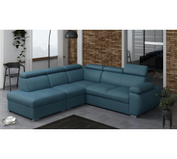 Rohová sedacia súprava Bodie II ľavá modrá