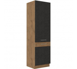 Kuchynská skriňa VEGA 60 LO 210 2F, Matera mat/Dub lancelot