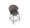 Barová stolička H121, Sivá/Čierna