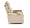 Polohovacie kreslo SEMIR s USB, Béžová