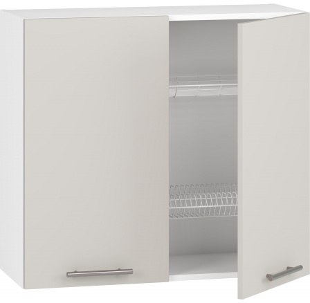 Kuchynská horná skrinka VENTO GC-80/72, biela Kuchynská horná skrinka VENTO GC-80/72, biela