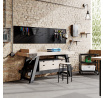 Tabuľa nástrojov PAULA, 1200 x 600 x 10 mm, All Black: čierna