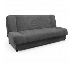 Rozkladacia pohovka PIANO Tmavosivá menčestrová