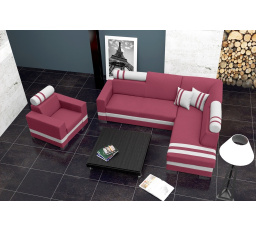 Rohová sedacia súprava R1, Inari 78 Soft 17, Pravá