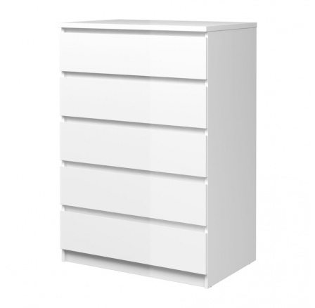 Komoda SIMPLICITY 231, Biely lesk