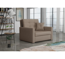 Rozkladacie kreslo Vivian Lux I Soft svetlohnedá