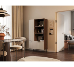 Vitrína ALMERA TYP 4, orech