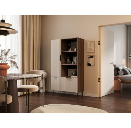 Vitrína ALMERA TYP 4, orech