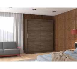Posuvná skriňa LINCOLN 180 Choco+Choco