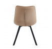 Stolička velvet cappuccino J265