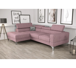 Rohová sedacia súprava TOSCANIA MINI s funkciou spania 170x250 cm - voliteľný odtieň - ľavá