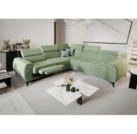 Rohová sedacia súprava PORTO II, relax 255X258 cm - ľavá, voliteľný odtieň Rohová sedacia súprava PORTO II, relax 255X258 cm - ľavá, voliteľný odtieň