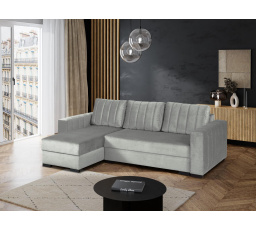 Rohová sedacia súprava Verča UNI svetlo šedá