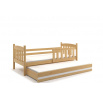 Posteľ Kuba II 90x200 borovica