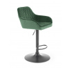 Barová stolička H103, zelený Velvet