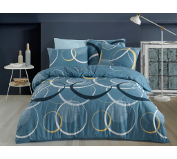 Bavlnený obliečka na vankúš Toronto blue 40x40