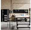 Tabuľa nástrojov PAULA, 1200 x 600 x 10 mm, All Black: čierna