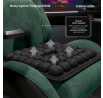 DIABLO CHAIRS Air Masážny Vankúš čierny H45*Š480*D460