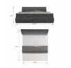 Posteľ - boxspring VICTORIA - BVI 17