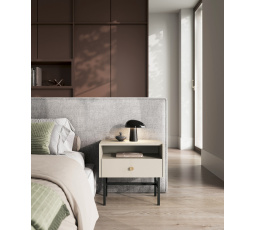 Nočný stolík DIVA SN béžový