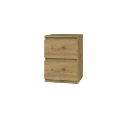 Nočný stolík MALVÍNA M2, Dub artisan
