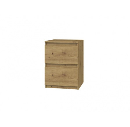 Nočný stolík MALVÍNA M2, Dub artisan