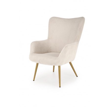 Kreslo AMARO, Krémová