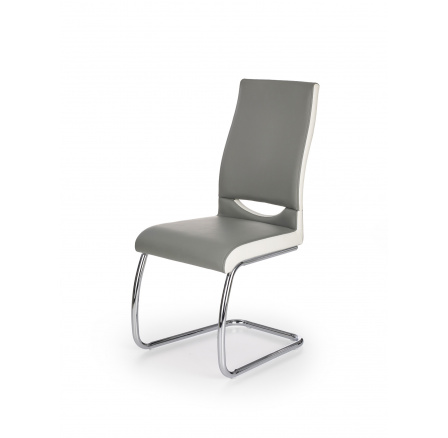 Jedálenská stolička K259, sivá