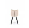 Jedálenská stolička K549 VARDO, Béžová 28/Čierna
