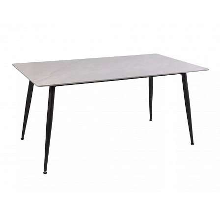 Jedálenský stôl RION, Sivá / Čierna