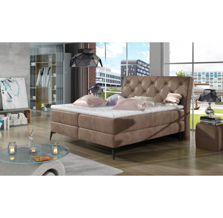 Posteľ - boxspring LEOŠ - Monolit 09 Posteľ - boxspring LEOŠ - Monolit 09