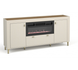 Komoda MOSSA MO7 s krbom, Cashmere/Dub Whisky