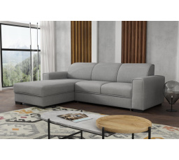 Rohová sedacia súprava Lubor L svetlosivá