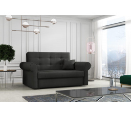 Rozkladacie kreslo Vivian Silver II čierne