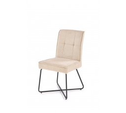 Jedálenská stolička K534, Béžová/Čierna