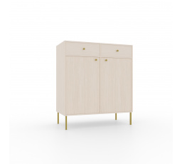 Komoda 2D 2S Tili Béžová piesková+Béžová piesková