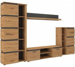 Súprava nábytku Faro čelá dub artisan - matera laminát / korpus dub artisan laminát