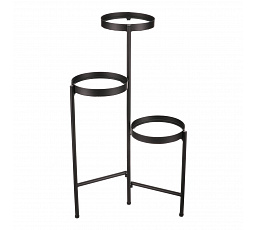 Stojan na kvety, kov so sklom.