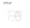Systém "CARINI" CA8 - Farba: dub nash
