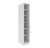 Kuchynská skriňa STILO - 40 DK-210 2F, Biela/Biela
