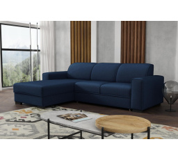 Rohová sedacia súprava Lubor L modrá